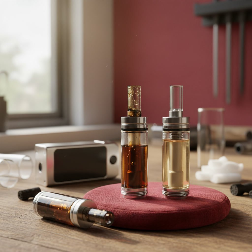 Different vape cartridge types and quality levels available in Felda Florida